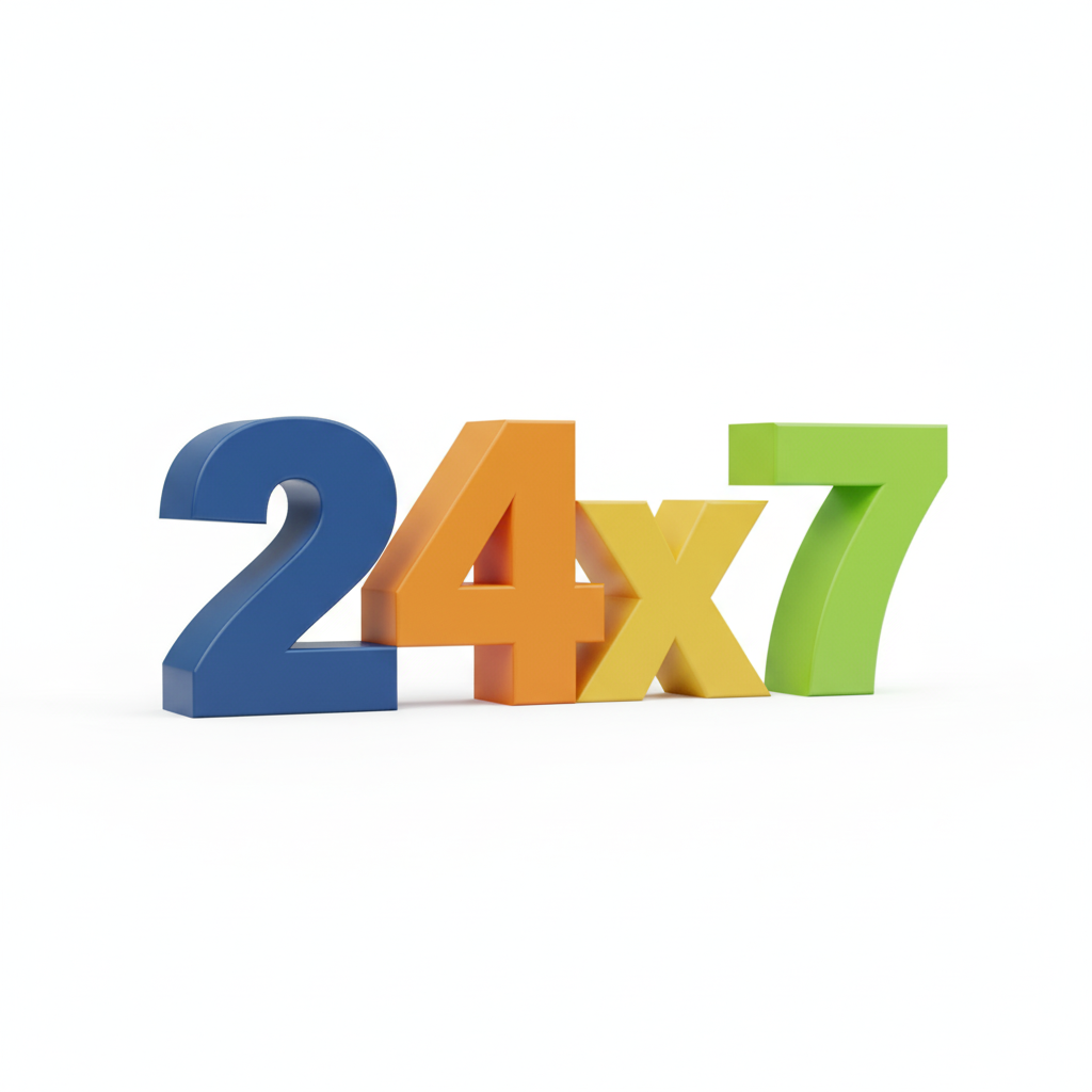 Available 24/7